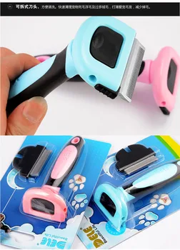

Dog Grooming Combs Dogs hair removal Comb Pet Shedding Grooming Tools Cat brush