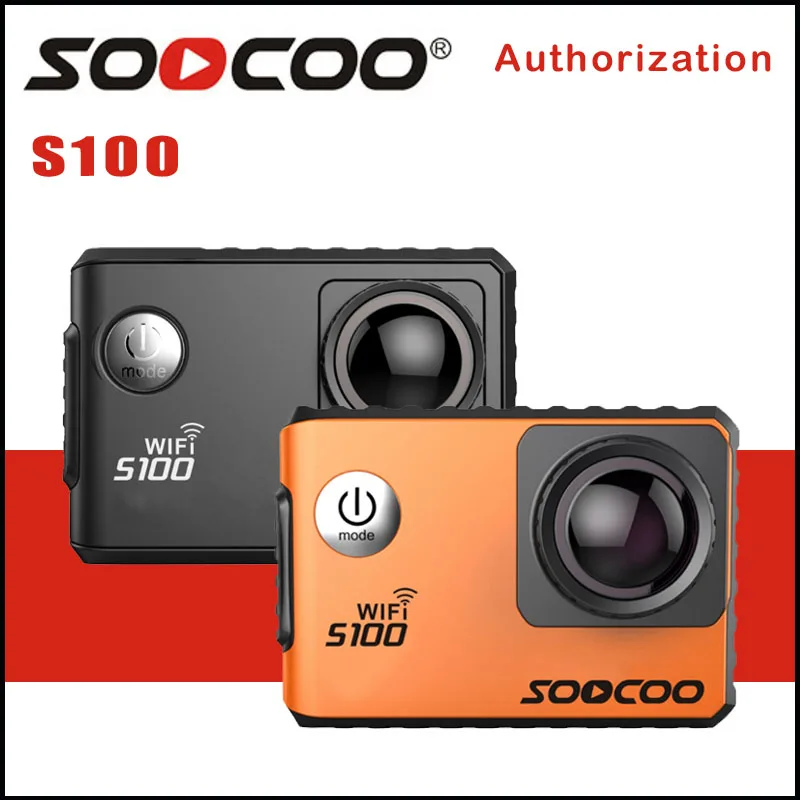 

SOOCOO S100 Action Camera 4K Wifi Built-in Gyro GPS Extension Go Waterproof Pro Mini Cameras Diving Outdoor Mini Sports DV