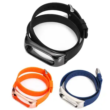

43cm Silicon Solid Color Wristband For Xiaomi Mi Band 2 Replacement Strap Aug0725 Drop shipping