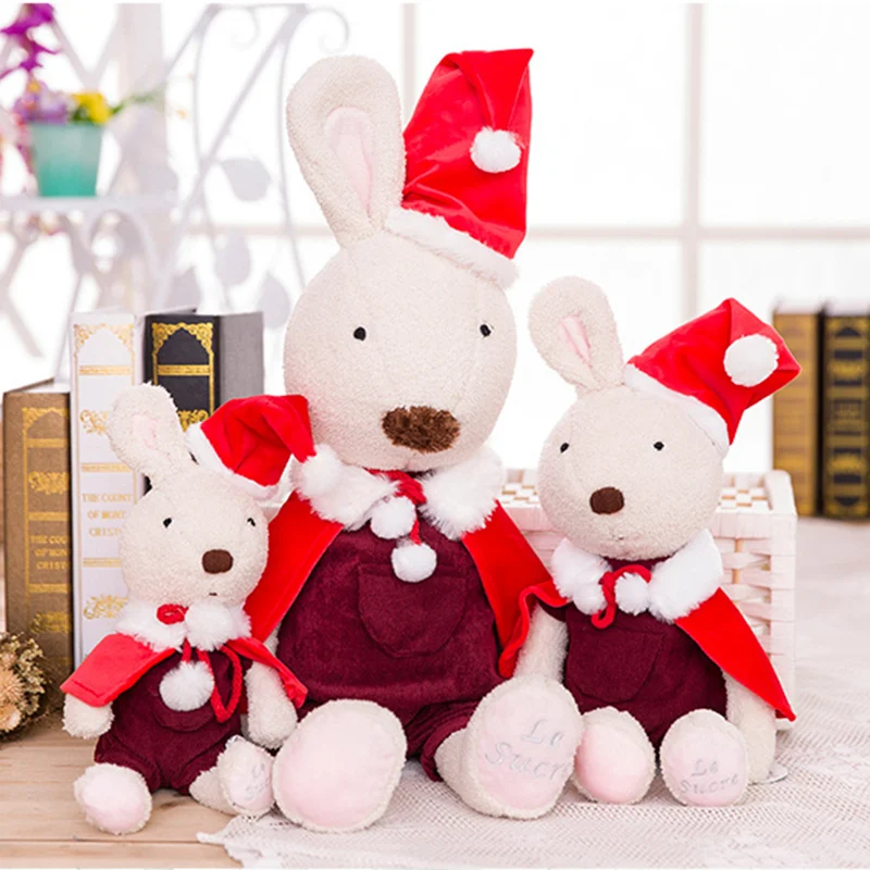 30 см кукольная одежда для кроликов, кошек, плюшевые игрушки, мягкое рождественское платье, юбка, аксессуары для 1/6 BJD куклы, подарки для детей