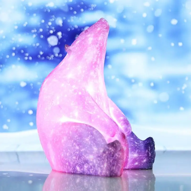 

16 Colors 3D Printing Polar Bear Lamp 15cm 20cm Night Lights with Remote Control Colorful Change Touch LED Night Light for Home