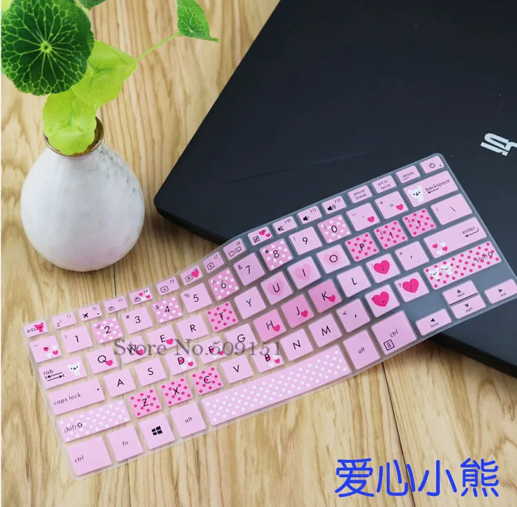 14 дюймов защита для клавиатуры ноутбука кожного покрова для ASUS ZenBook флип 14 UX461 UX461UA UX461UN/VivoBook S14 S406UA S406U TP461