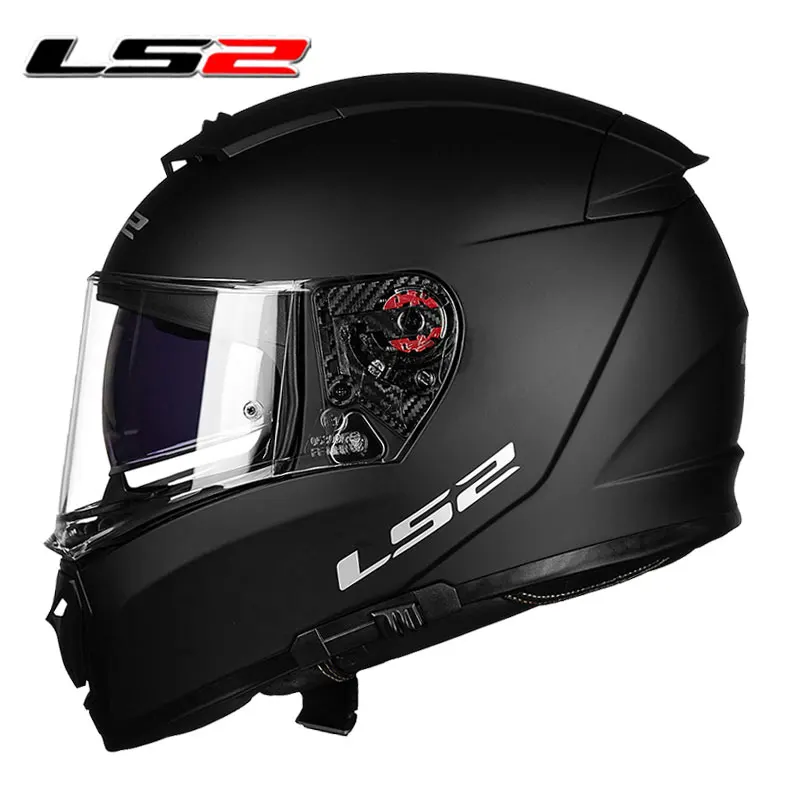 LS2 Полный лицевой шлем мото rcycle шлем casco moto capacetes de moto ciclista двойной объектив capacete FF390 - Цвет: 8