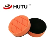3-дюймовый Алмазный Полировочный диск колодки оранжевый средний резки Pad полировка воском набор губок для Машинка Для Полировки Автомобиля