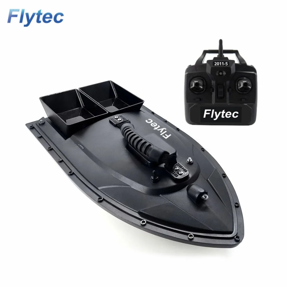 

Flytec 2011-5 Fishing Tool Smart RC Bait Boat Toy Dual Motor Fish Finder Fish Boat Remote Control Fishing Boat Ship Boat hi
