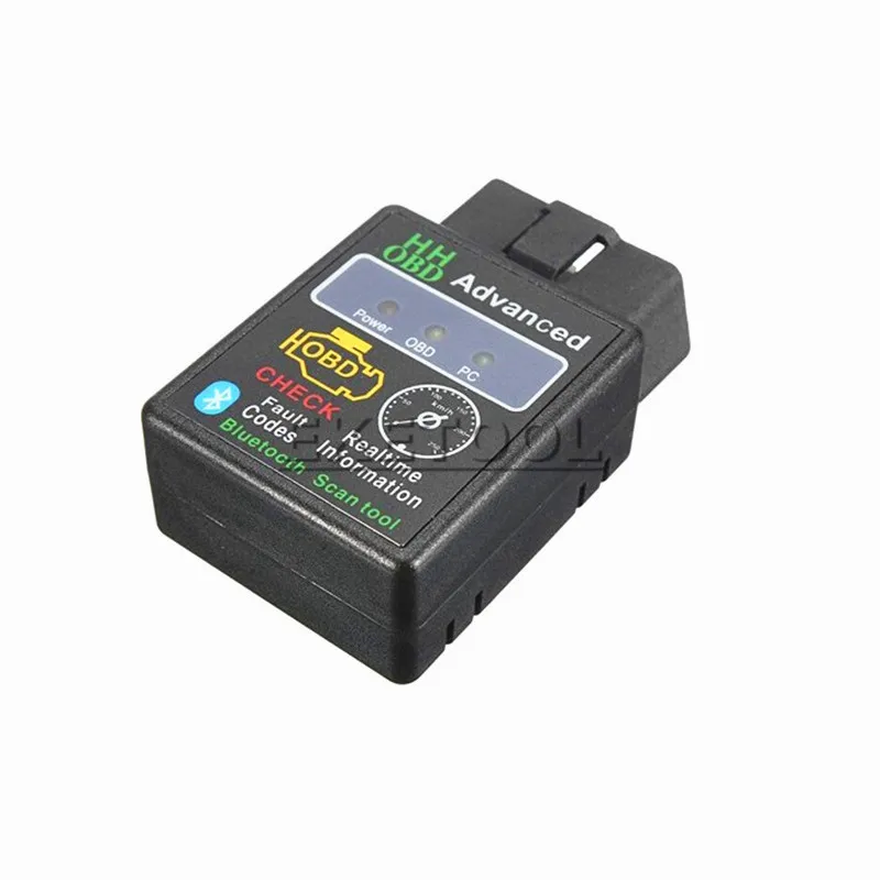 Аппаратное обеспечение V1.5 PIC18F25K80 режим Bluetooth HH OBD ELM327 Bluetooth автоматический считыватель кода Диагностика работает мульти-автомобили ELM 327 BT Android