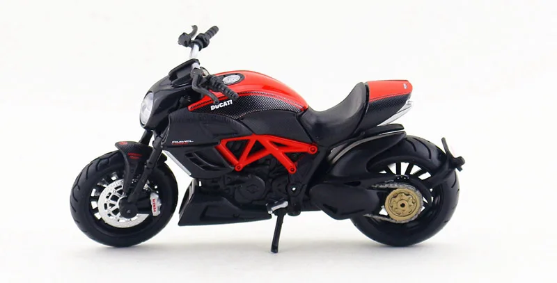 Maisto Ducati мотоциклетная игрушка 1:18 сплав мотоцикл эмуляция Diavel углеродная модель игрушки для детей