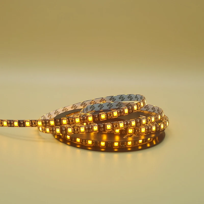 5050 RGB светодиодные полосы света Черный PCB IP65 Водонепроницаемый DC12V 60LED гибкие