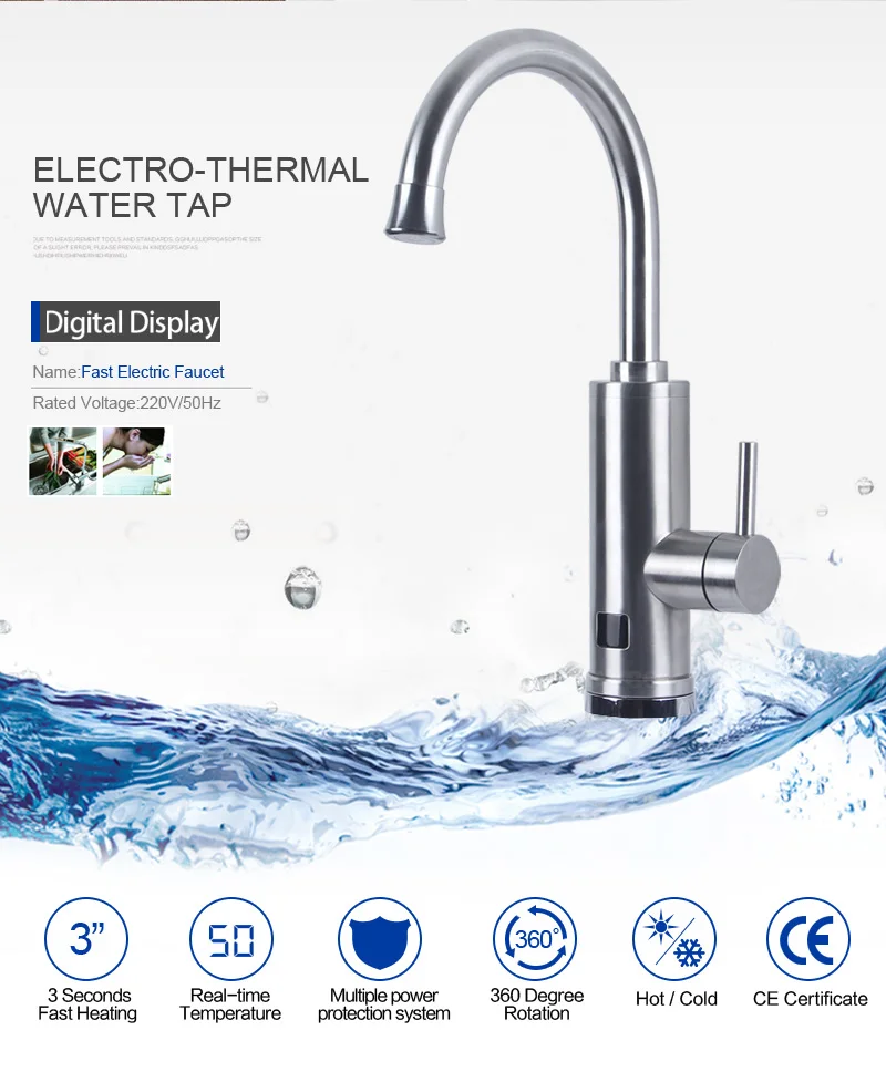 Kbaybo 3000 w instantâneo tankless torneira de