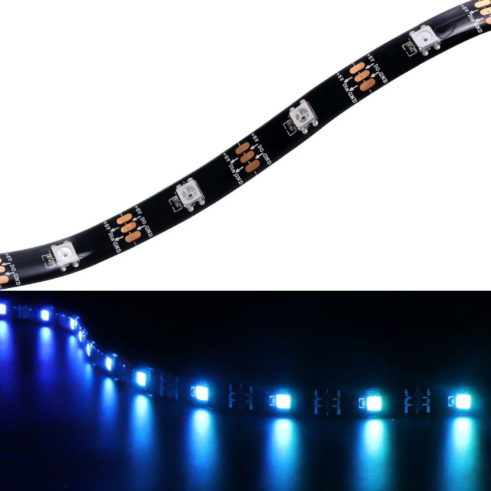 Светодиодная лента SK6812 WS2812B 5 м 30 светодиодов/пикселей/м 150 светодиодов RGB адресная
