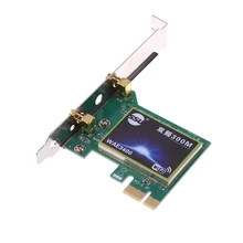 PCI-E Двойной Частоты 2.4 Г/5 Г 300 Мбит 300 М 802.11b/g/n Сети Беспроводной Wi-Fi сеть Карта, Совместимая Слот PCI-E X1/X4/X8/X16