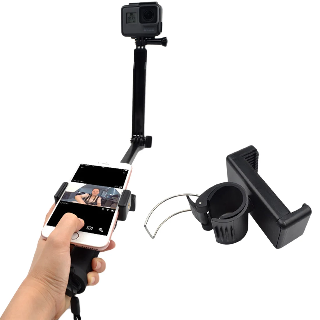 CENTECHIA for Gopro Accessories Tripod 3 Way Monopod Mount Extension