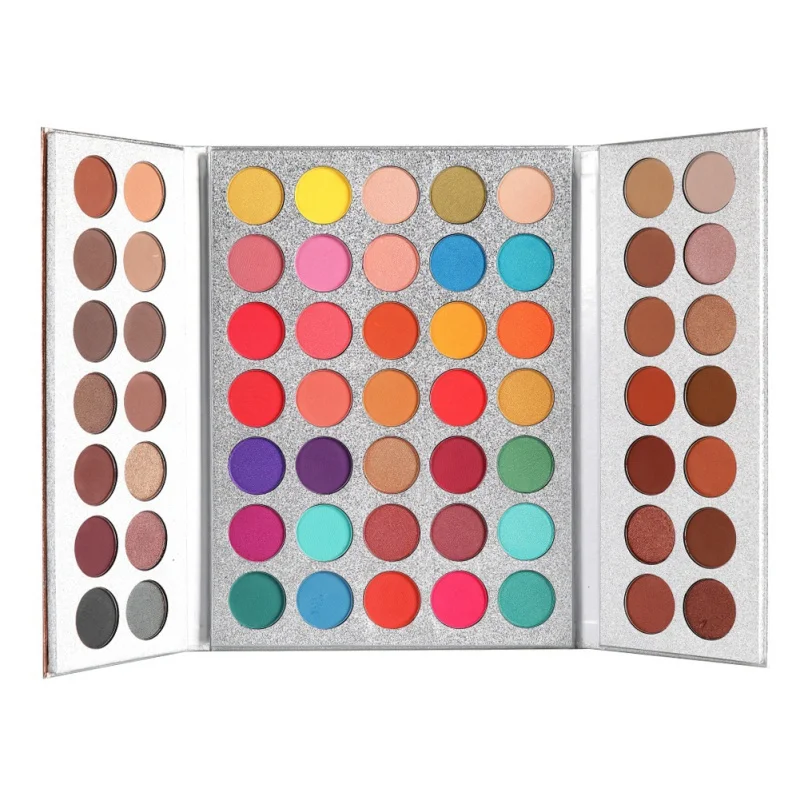 63 Цвета Тени для век pallete Блеск Макияж матовая Тени make up Палитра для макияжа paleta de sombra Новые