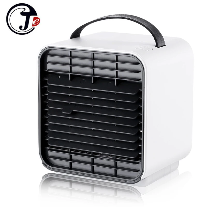 

2000 mAh Battery Air Cool Fan Negative Portable USB Air Conditioner Humidifier Purifier Light Night Desktop Mini Fan Home Office