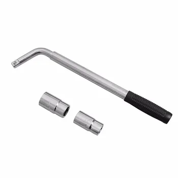 

1 Pc Car Van Brace Extendable Wheel Change Flip Tyre Lug Nut Socket Wrench 17 19 21 23MM Steel