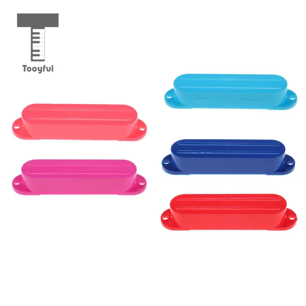 Guitar Dual Rail Humbucker Pickup Cover for Strat ST Electric Guitar Replacement Parts
