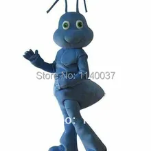 Маскоты синий Ant Маскоты костюм персонажа из мультфильма Ant партия карнавальные костюмы Необычные платья