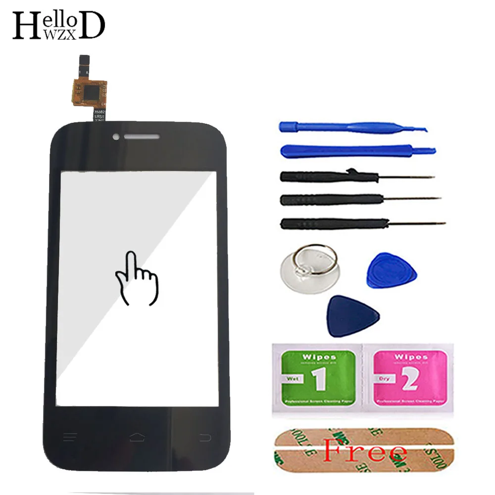 

3.5'' Mobile Phone Touch Glass Touch Screen Digitizer Panel Front Glass For Fly IQ239+ IQ239 Plus Lens Sensor Tools Adhesive