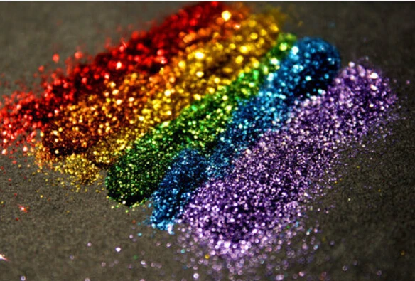 

1pack/3g hot Nail Glitter flash powder Manicure accessories furniture Christmas decorative Glitter bright color nail tools