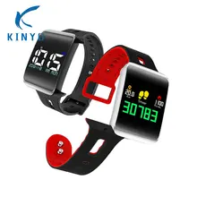 Новейший смарт-браслет монитор сердечного ритма контроль артериального давления смарт-браслет Удаленная камера спортивный браслет pk mi band 3