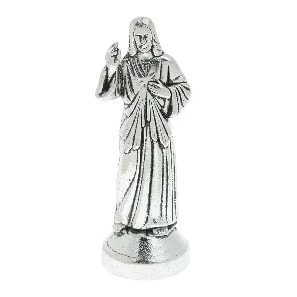 Mini Jesus Holy Religious Figurine Magnetic Decoration Statue Home Decore Figurine Holy Religious Statues 