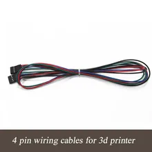 4 pin wiring cables for 3D Printer reprap RAMPS 1.4 Endstops Thermistors Motor