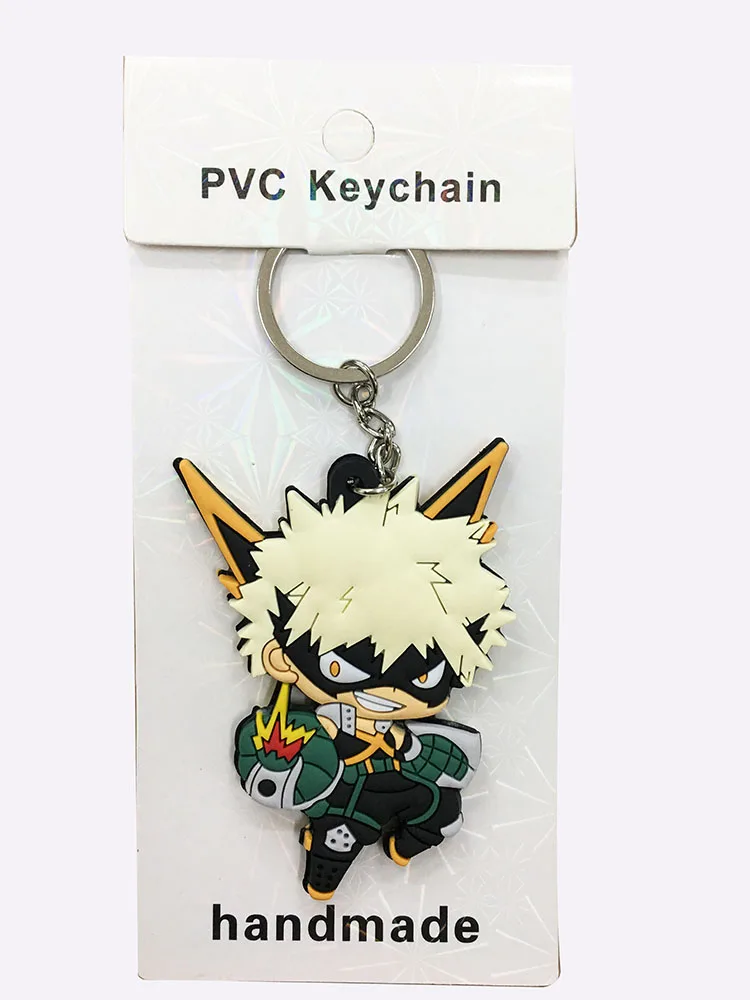 My Hero Academia Anime Two-Sided Toys Keychain