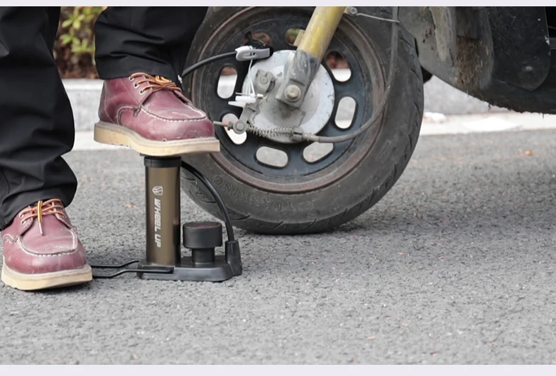 Велосипедный воздушный насос для горного велосипеда на колесиках, портативный велосипедный насос с клапаном высокого давления, Аксессуары для велосипеда 170PSI