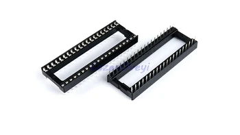 

10pcs/lot IC Sockets DIP6 DIP8 DIP14 DIP16 DIP18 DIP20 DIP28 DIP40 pins Connector DIP Socket 6 8 14 16 18 20 24 28 32 40 pin
