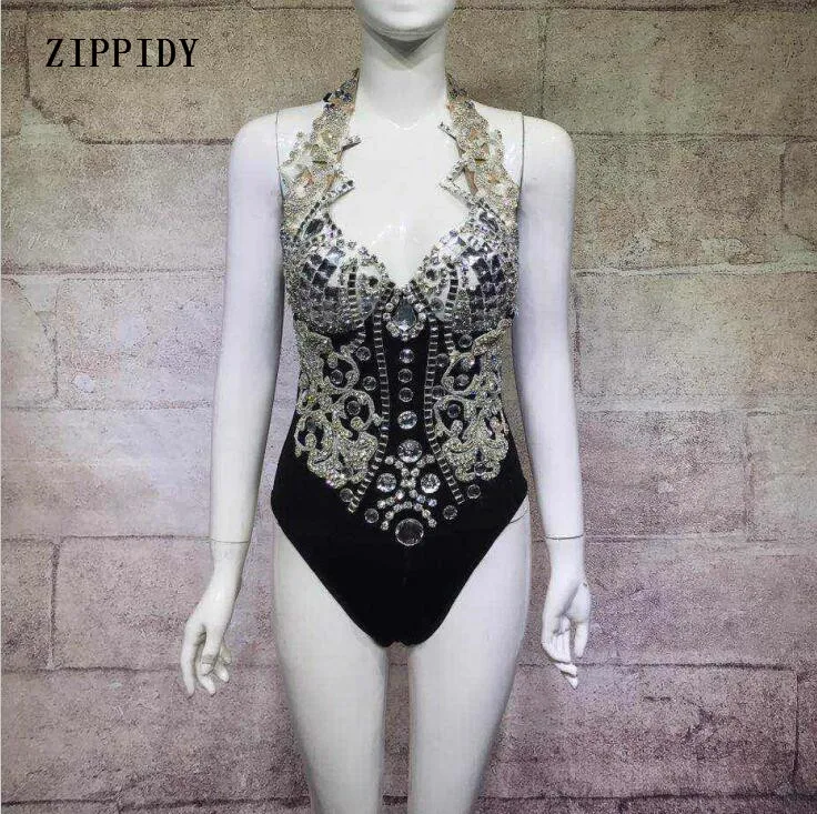 sparkly one piece bodysuit