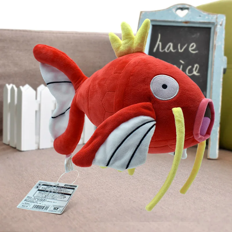 28 см Magikarp плюшевые игрушки Magikarp Peluche Fish Brinquedos мягкие игрушки животные куклы модные Мультяшные плюшевые игрушки для детей