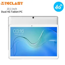 Teclast P10 4G планшетный ПК 10,1 дюймов ips 1280*800 Android 8,1 MTK 6737 четырехъядерный 2 Гб ОЗУ 16 Гб двухдиапазонный 4850 мАч телефон фаблет gps