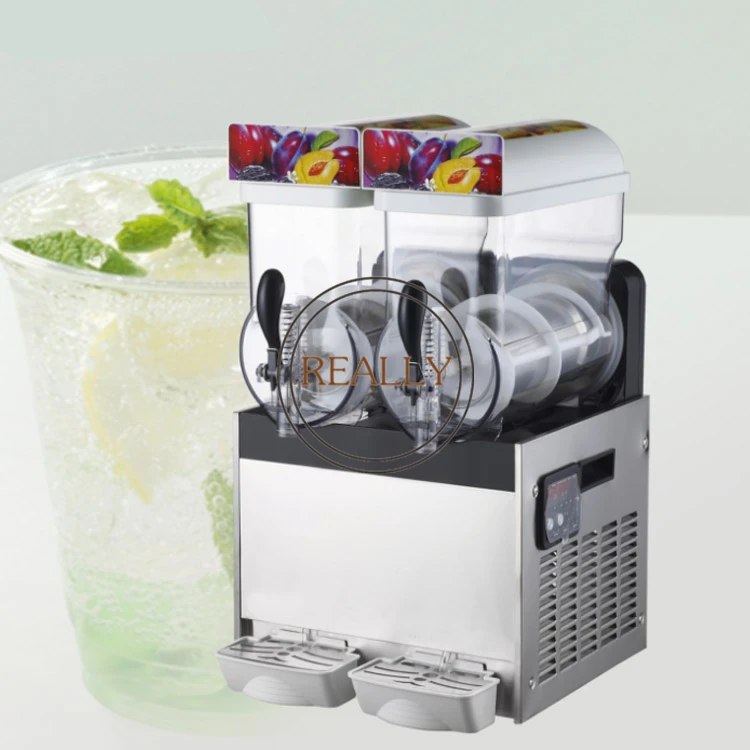 US $1.115.00 15L2 ice slush machine snow melting smoothie machine for ice cream shop