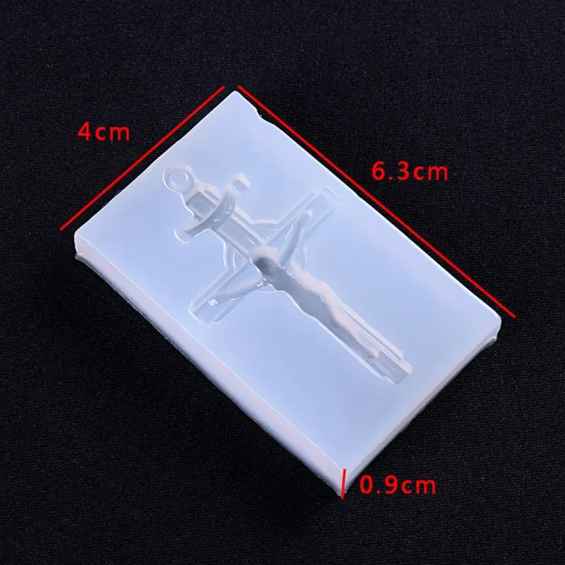 Силиконовая форма изысканный винтажный крест Jesus зеркало DIY Инструменты для