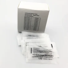 Одноразовые прямые стерильные иглы для пирсинга 12 Калибр уха тела губ иглы для тату Поставка пирсинга Прямая