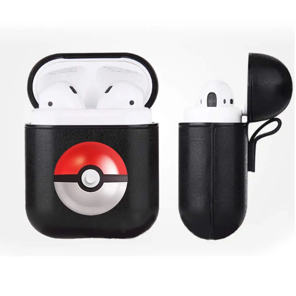 

Pocket Monsters Pikachu Airpods Case Wireless Bluetooth Protective Headphone Box Squirtle Eevee Portable Earphone Accessories