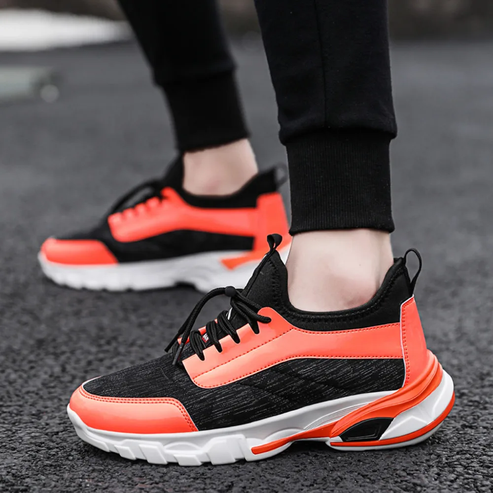 2019 Men's flying knit sneakers breathable casual basketball shoes fashion color matching sneakers basketball shoes jordan 40J2 (8)