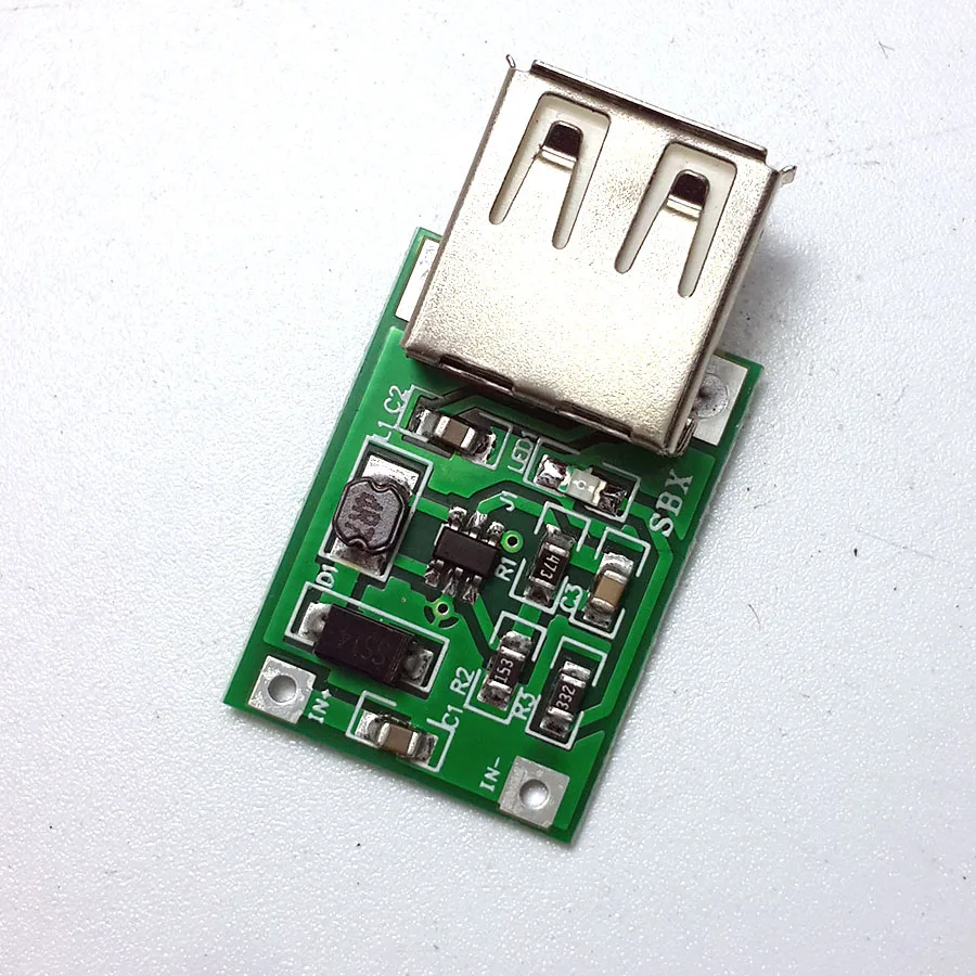 Модуль DC boost (0 9 V ~ 5 V) 600MA USB печатная плата Мобильная мощность boost|Трансформаторы| |