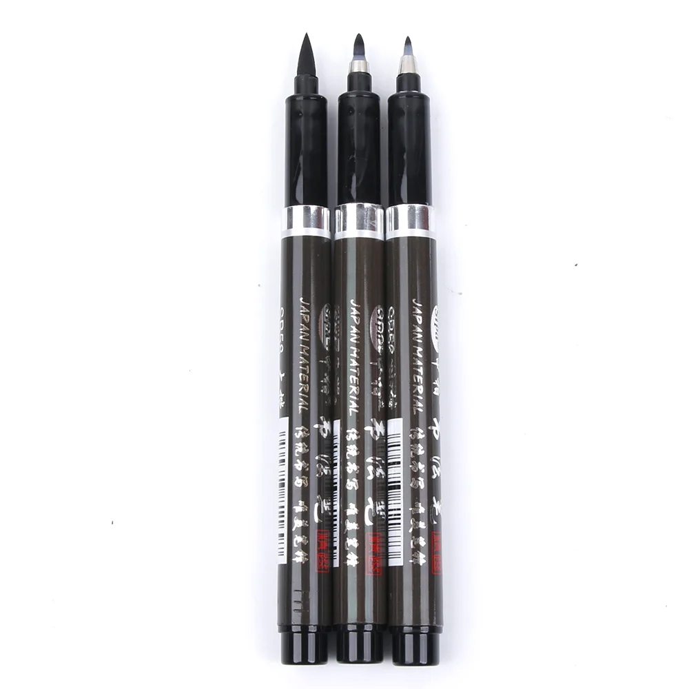 Calligraphy Brush Pen to Choose Soft Brush Felt Tips Pens Signature Manga Drawing Sketch Liner Finelier