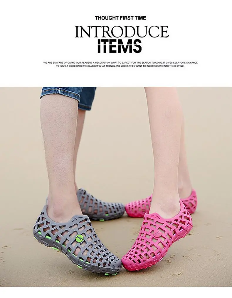 1 (39)Hollow Wading Shoes Breathable Aqua Shoes Beach Sandals Adult Slippers Sport Upstream Shoes Women Diving Socks 