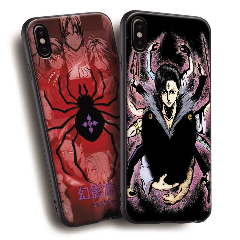 

Phantom Troupe HUNTER x HUNTER HxH Soft Silicone Phone Case Cover Shell For Apple iPhone 5 5s SE 6 6s 7 8 Plus X 10