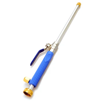 

46cm Metal Water Gun High Pressure Power Water Jet Washer with 2 Spray Tips Tools Auto Maintenance Cleaner Watering Lawn Garden