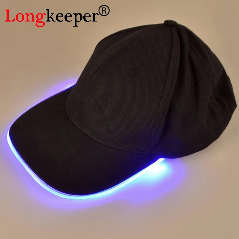 Prix pour Long Keeper Lumineux LED Cap Lueur dans l'obscurité pour La Lecture Lumière up LED Chapeau Casquettes de Baseball De Noël Lumineux Cool Mode Chapeaux HZ6 Prix pour Long Keeper Lumineux LED Cap Lueur dans l'obscurité pour La Lecture Lumière up LED Chapeau Casquettes de Baseball De Noël Lumineux Cool Mode Chapeaux HZ6