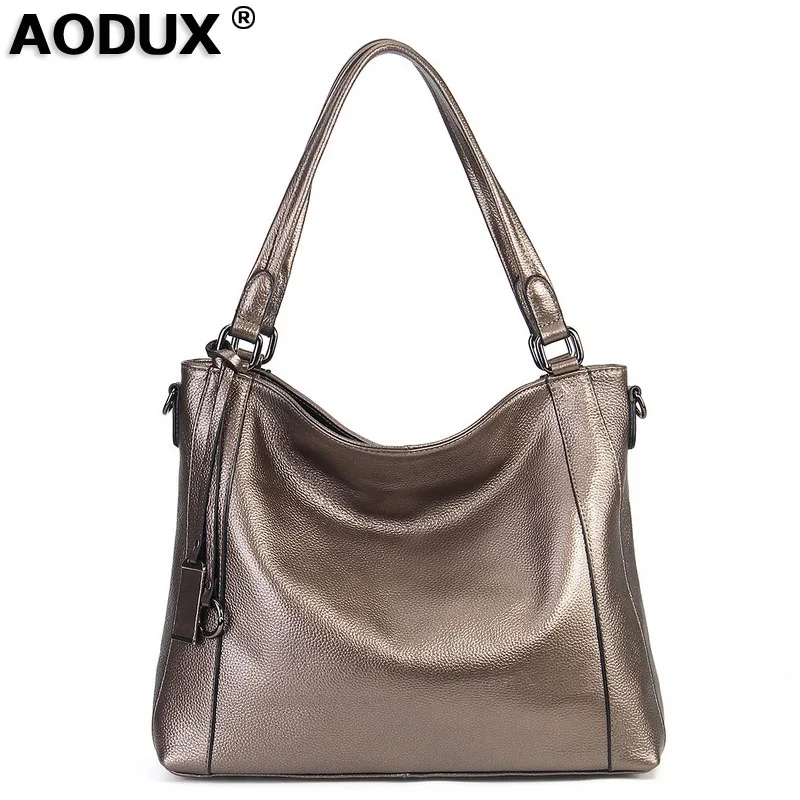 Genuíno para Mulheres Lidar com Bolsas de Couro Todos os Dias Aodux Couro Ombro Macio Real Senhoras Cruz Corpo Mensageiro Bolsa 2020 100%