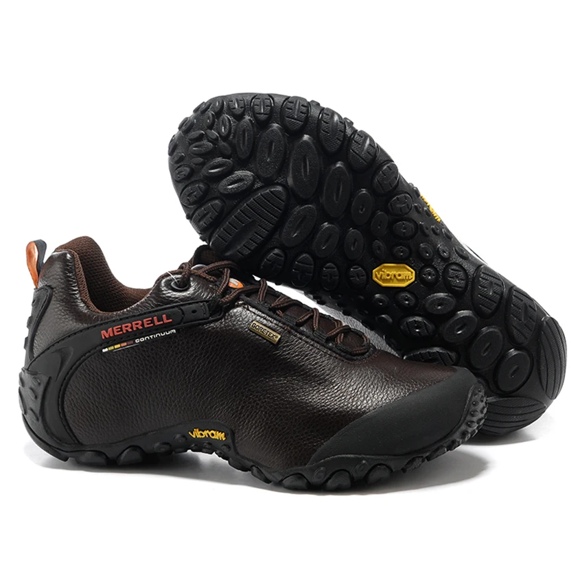 Merrell оригинальные GORE-TEX мужские походные ботинки из натуральной кожи для мужчин, альпинистские кроссовки для альпинизма, 39-46