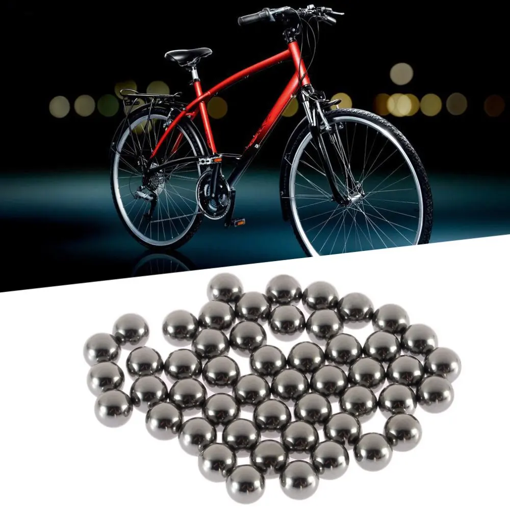 50pcs Durable Bicycle Stainless Steel Ball Replacement Parts 6mm Bike Bicycle Steel Ball Bearing