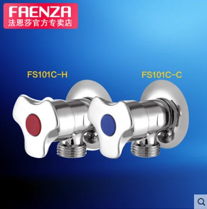 

FAENZA Sanitaryware, all copper triangulation valve red FS101C-C blue FS101C-H