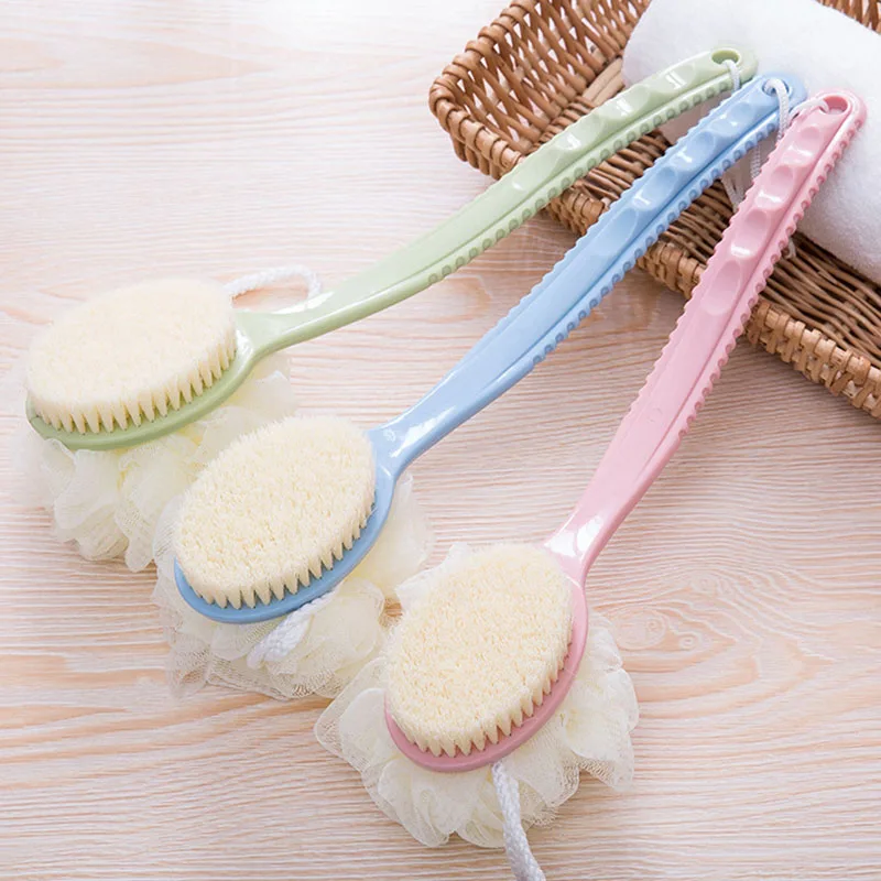 Simple But Elegant Bath Brush Creative Long Handle Multi function Soft Brush Rub Zao Towel ...