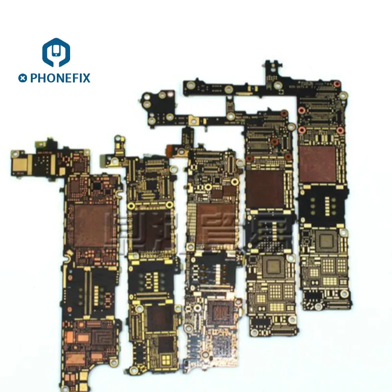 PHONEFIX Iphone Все серии логика пустая материнская плата голая логика печатная плата для 5S 6 6S 7 7P 8 X