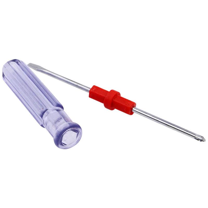 

SWDPORT Magnetic Dual Purpose Household Repair Screwdriver Bidirectional Interchangeable Head Tool Slotted Philips Screwdriver